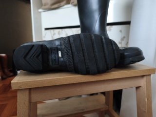 Botas de agua Hunter negras