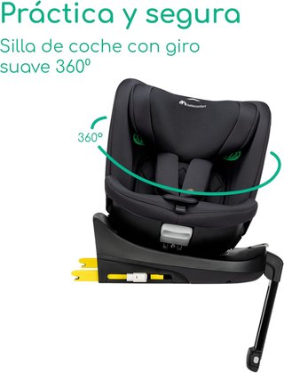 - Bebeconfort silla coche giratoria segura