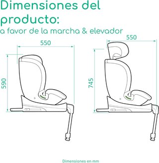 - Bebeconfort silla coche giratoria segura