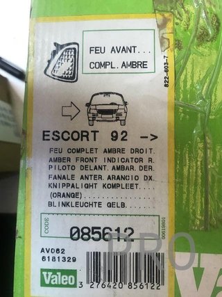 Piloto ford escort intermitente derecho nuevo
