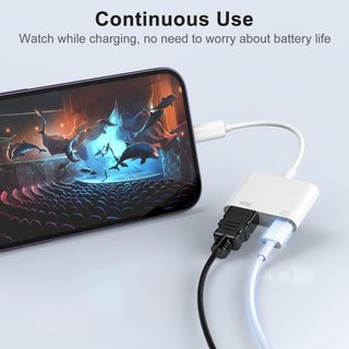 Adaptador Lightning a HDMI para iPhone iPad