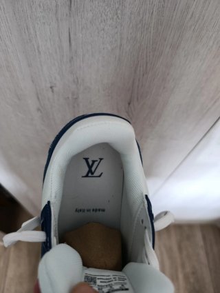 Deportivas Louis Vuitton Azul/Blanco