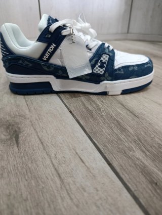 Deportivas Louis Vuitton Azul/Blanco