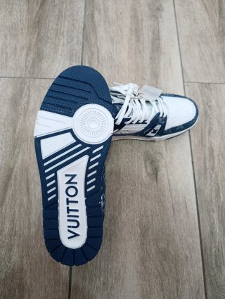 Deportivas Louis Vuitton Azul/Blanco