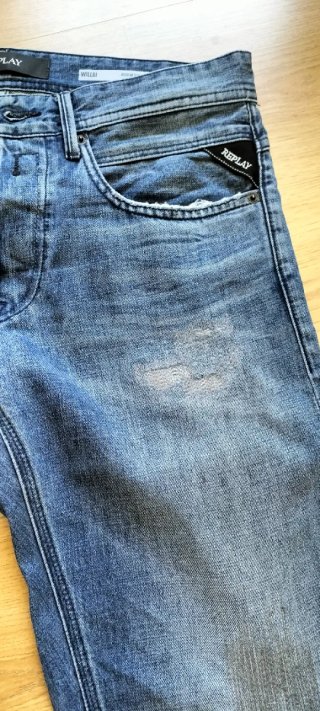 Pantalón vaquero Replay azul