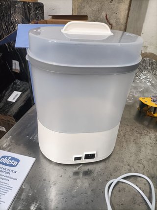 - Chicco esterilizador vapor biberones secado