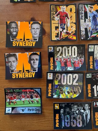 Lote Cromos World Class Game Changers Panini