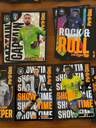 Lote Cromos World Class Game Changers Panini