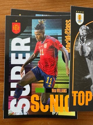Lote Cromos World Class Game Changers Panini