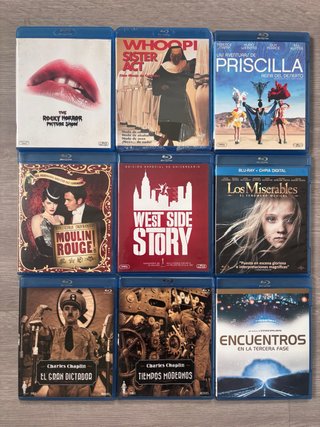 Películas Blu-ray Variadas
