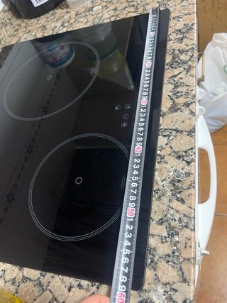 Placa de inducción Cata negra