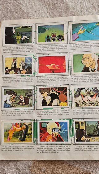 Album vintage mazinger Z