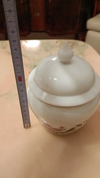 Candela vintage Avon porcellana