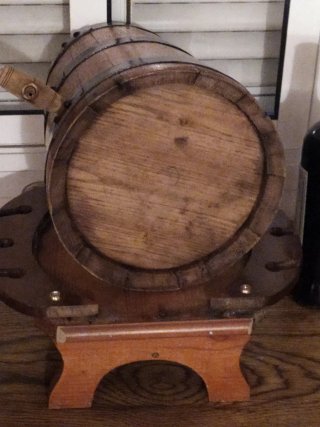 Barrica de madera para vino