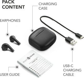 Music Sound auriculares bluetooth cápsula confort