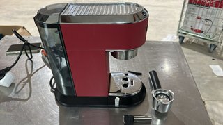 - De'Longhi cafetera espresso acero inoxidable