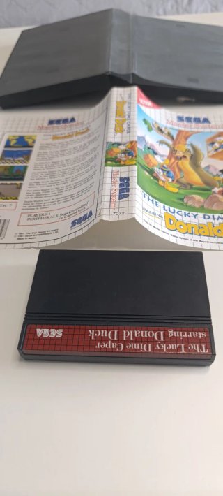 Lucky Dime Caper Donald Duck Sega Master System