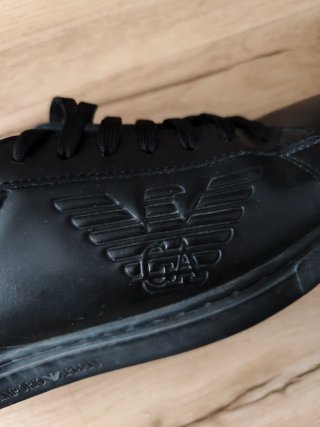 Zapatillas Emporio Armani unisex Negras Talla 39
