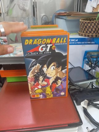 Lote VHS Dragon Ball Z y GT