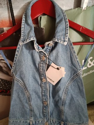 Vestido Vaquero Pull&Bear Talla S