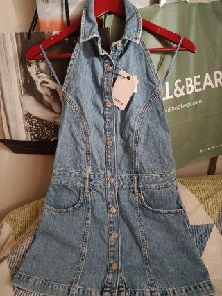 Vestido Vaquero Pull&Bear Talla S