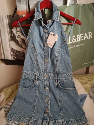 Vestido Vaquero Pull&Bear Talla S