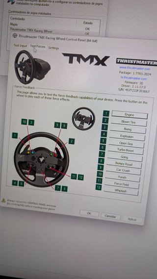 Volante Gaming Thrustmaster TMX Force Feedback