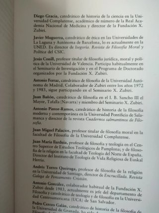 del Sentido de La Realidad -La Filosofia de Zub...