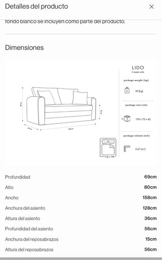 Sofá Cama Beige con Cojines Tejido Balsan