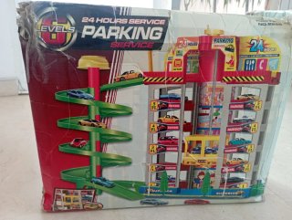Parking Juguete Garaje Coches Rampa Elevador