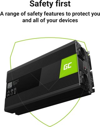 Green Cell inversor voltaje automóvil USB