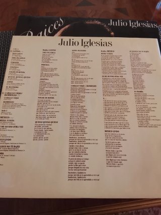 Vinilo Julio Iglesias 1100 Bel Air Place