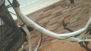 Bicicleta Urbana City 40 Blanca