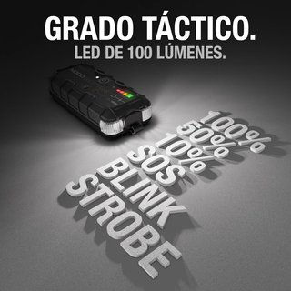 NOCO arrancador batería litio portátil linterna