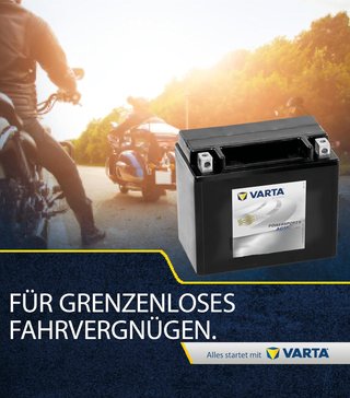VARTA batería arranque potencia protección