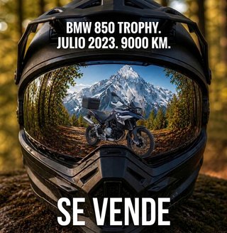 BMW F 850 GS TROPHY. Julio 2023. 9.000km