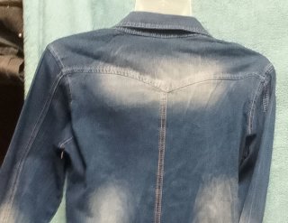Camisa vaquera con pedrería