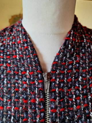 Vestido  chaqueta Vintage de cremallera Talla Únic