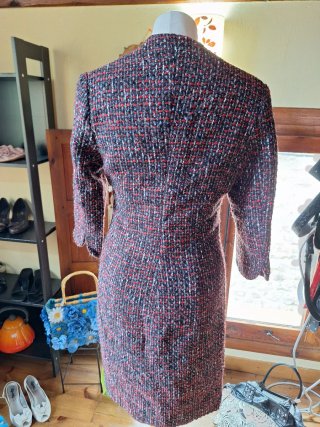 Vestido  chaqueta Vintage de cremallera Talla Únic