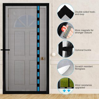 Mosquitera magnética para puerta balcón