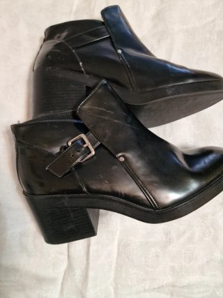 Botines Pull&Bear Talla 41 Negros