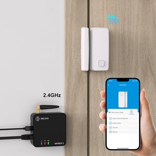 WELOCK sensor puerta inteligente seguridad