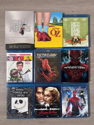 Películas Blu-ray Varias