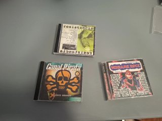 Lote 3 CDs: Canal Pirata, Resistencia, Derrame Roc