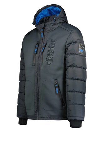 Chaqueta Canadian Peak Gris con etiqueta