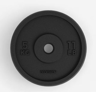 2 Discos de Pesas Corenth Decathlon 5 kg