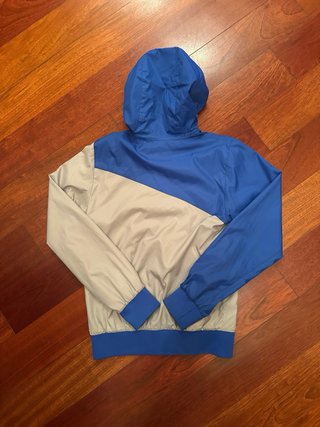 Giacca a vento Carhartt blu/grigia taglia S