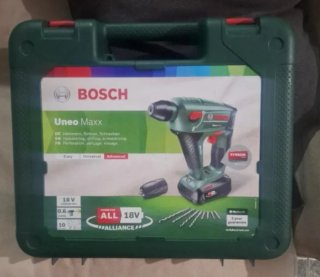 Taladro Bosch Uneo Maxx 18V Li-Ion
