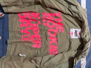 Chaqueta Superdry Talla L Verde Oliva