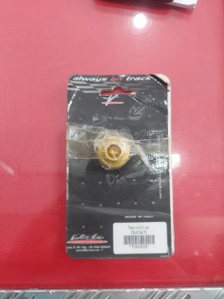 Tappo olio ergal DUCATI Valter Moto